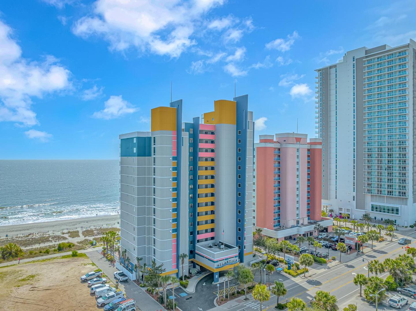 Beautifully Decorated Direct Oceanfront 1 Bedroom 1 Ba Condo Atlantica 1003 Myrtle Beach Kültér fotó