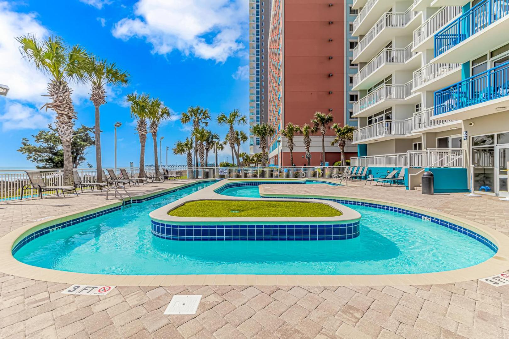 Beautifully Decorated Direct Oceanfront 1 Bedroom 1 Ba Condo Atlantica 1003 Myrtle Beach Kültér fotó